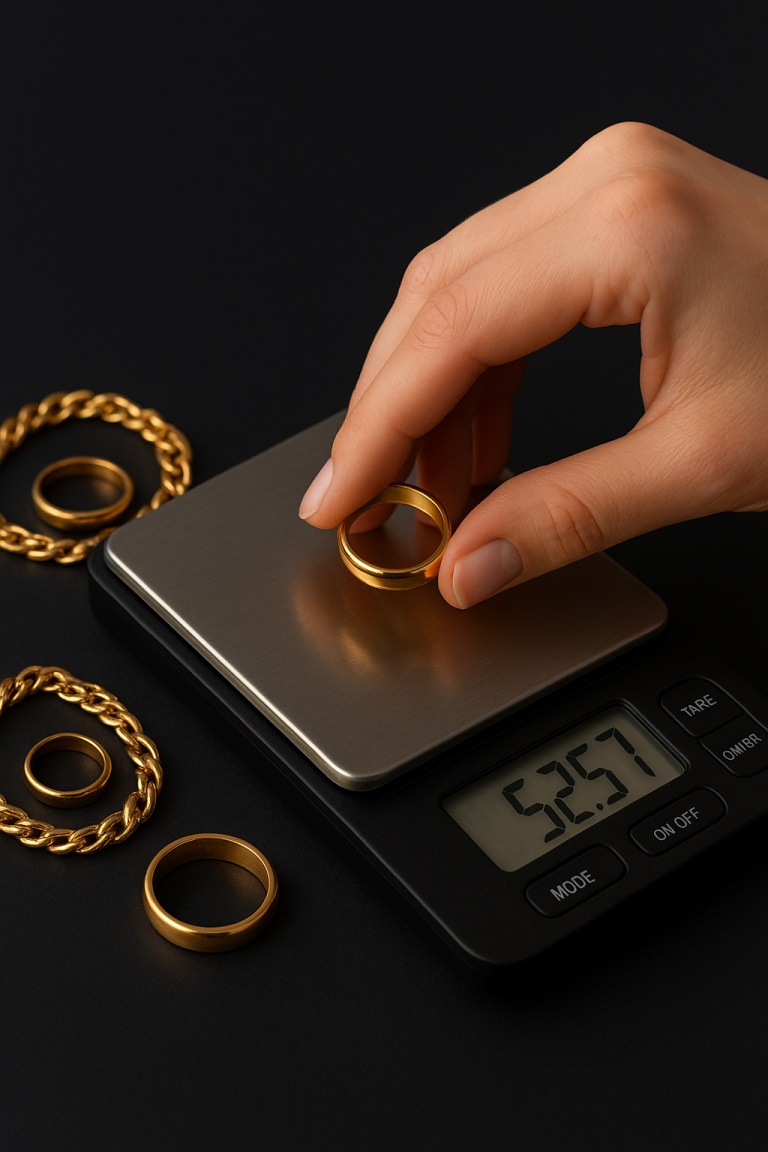 Оценка и взвешивание ювелирных изделий в ЭЛЕМЕНТУМ